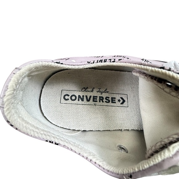 Converse Chuck 70’s  “Love Fearless” Limited Edition Low Top Sneakers. Size 6 - Picture 6 of 9